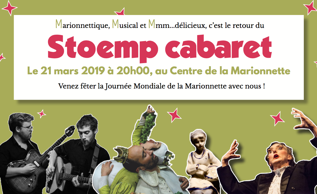 Stoemp Cabaret at the Puppet Center in Tournai