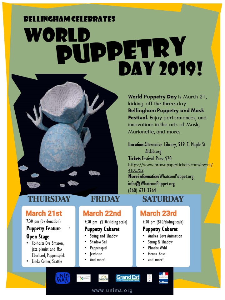 Bellingham World Puppetry Day Festival